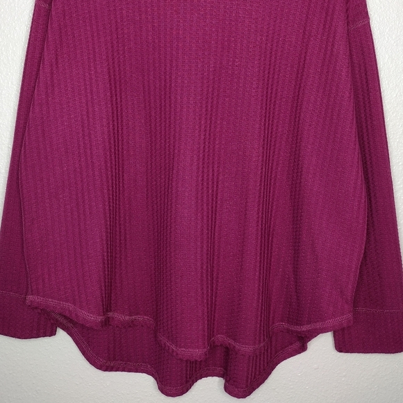 Chaser Women's Waffle Knit Hooded Pullover Long Sleeve Sweater - Picture 4 of 13